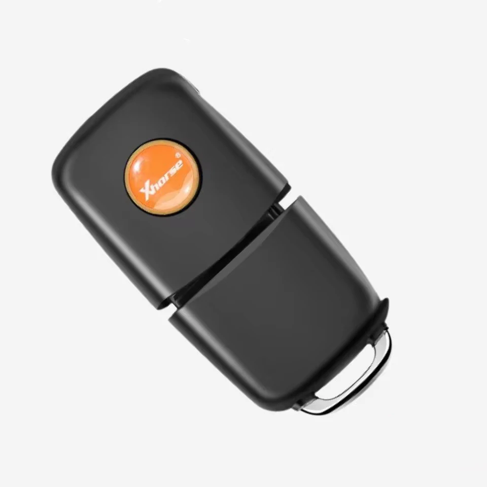 Xhorse XKB520EN Second Generation Wire Remote Key for VW B5 Flip 3 Buttons Supports Wireless Programming