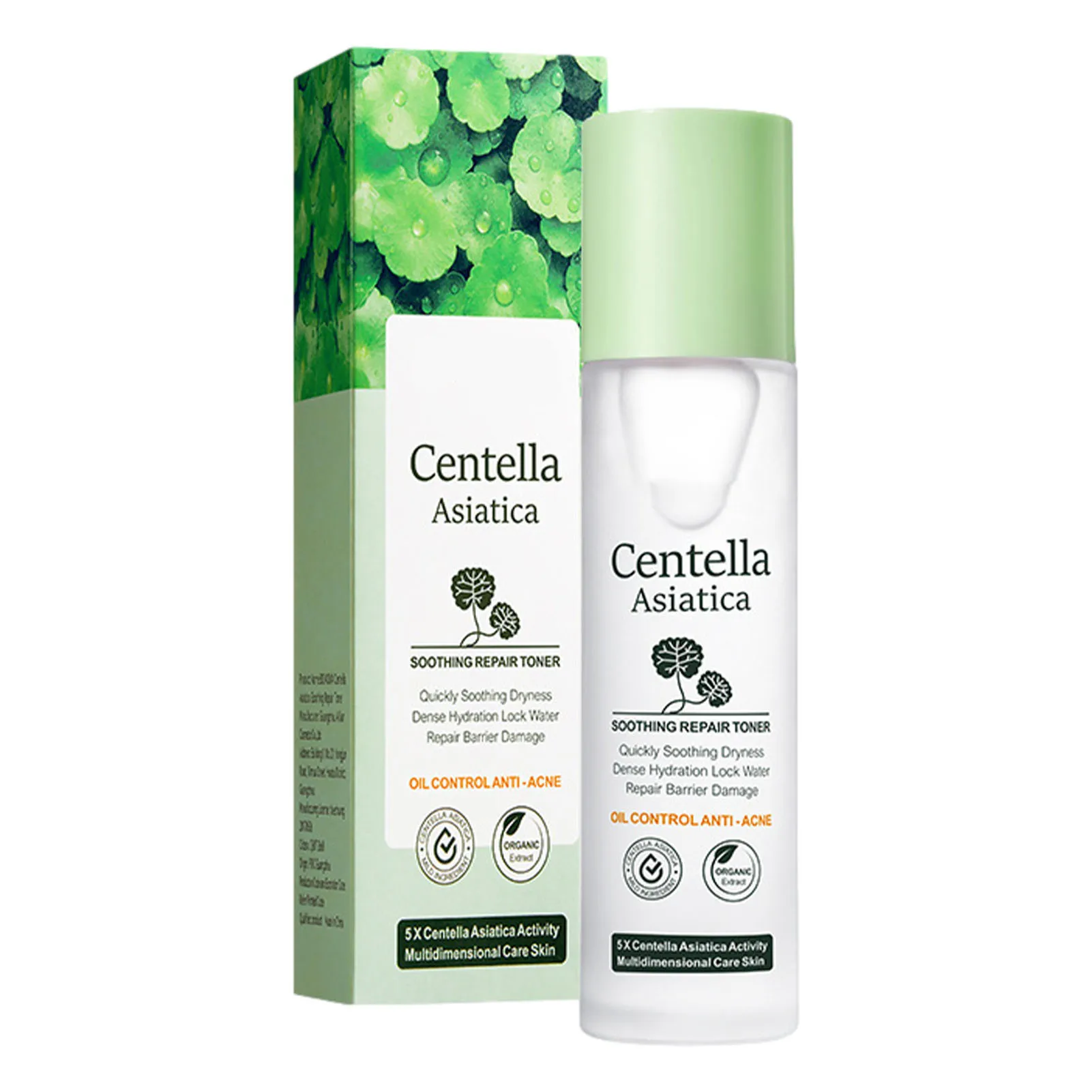Centella Toner Centella Asiatica Soothing Face Anti-Aging Pore Control Hyaluronic Acid Lifting Facial Serum Centella water 30ml