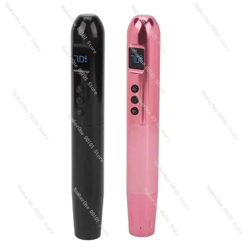 

PMU Machine Pen Powerful Wireless Recharge Battery Tattoo Pen with Clip Cord for Eyebrow Tattoo Artist Supplies