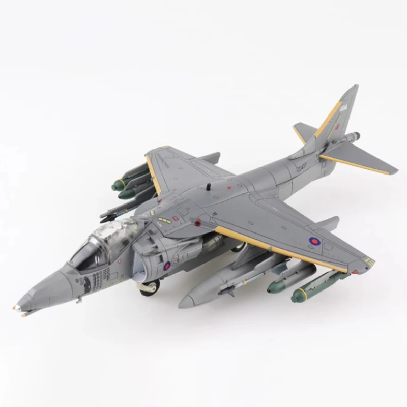 

Diecast 1:72 Scale HA2650 Harrier GR.7A fighter British Air Force Alloy Finished Simulation Model Static Decoration