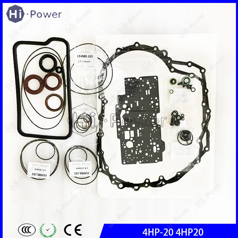 4HP20 Auto Transmission Clutch overhaul Kit Seal Kit For Zhonghua Peugeot 1998-UP 4HP-20 ZF4HP20 Gearbox Repair Kit