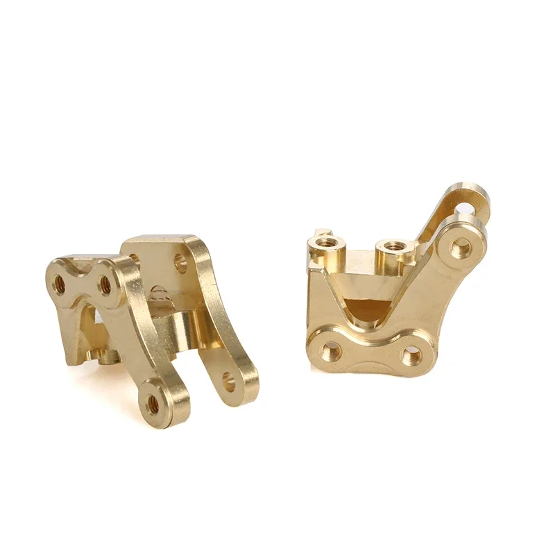 KYX Racing Heavy Duty Brass Front Axle Link Mount Shock Mount Upgrades Parts Accessories for RC Crawler Car Axial RBX10 RYFT