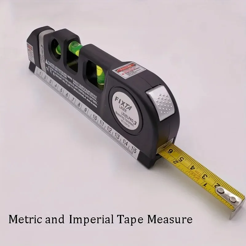 Laser Level Line Tool, Multipurpose Laser Level Kit Standard Cross Line Laser level Laser Line leveler Beam Tool no battery