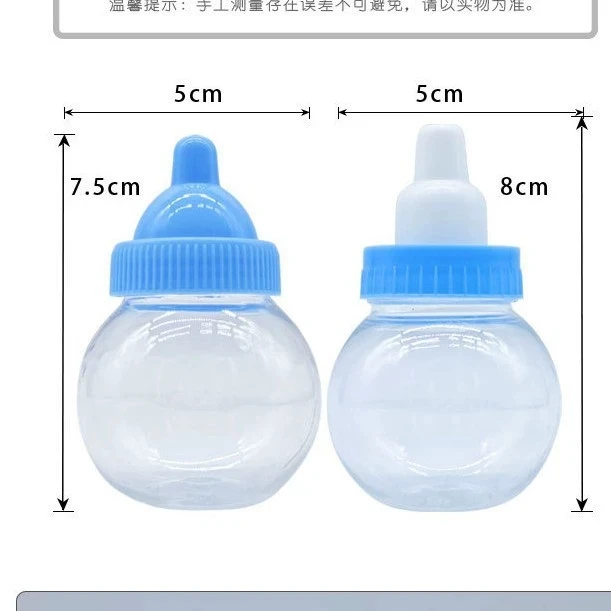 

20pcs Creative Ball Shaped Candy Storage Box 60Ml Plastic Sweets Container Lid Party Favors Baby Showers Snacks Storage Cartoon