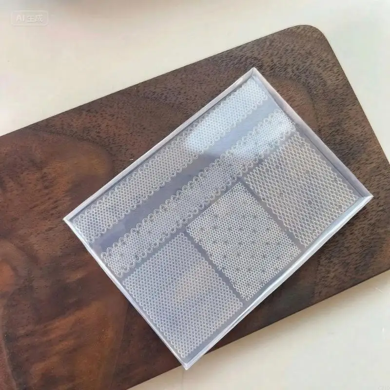Professional French Lace Silicone Craft Mold For Resin Jewelry Art And Decorative Accessories