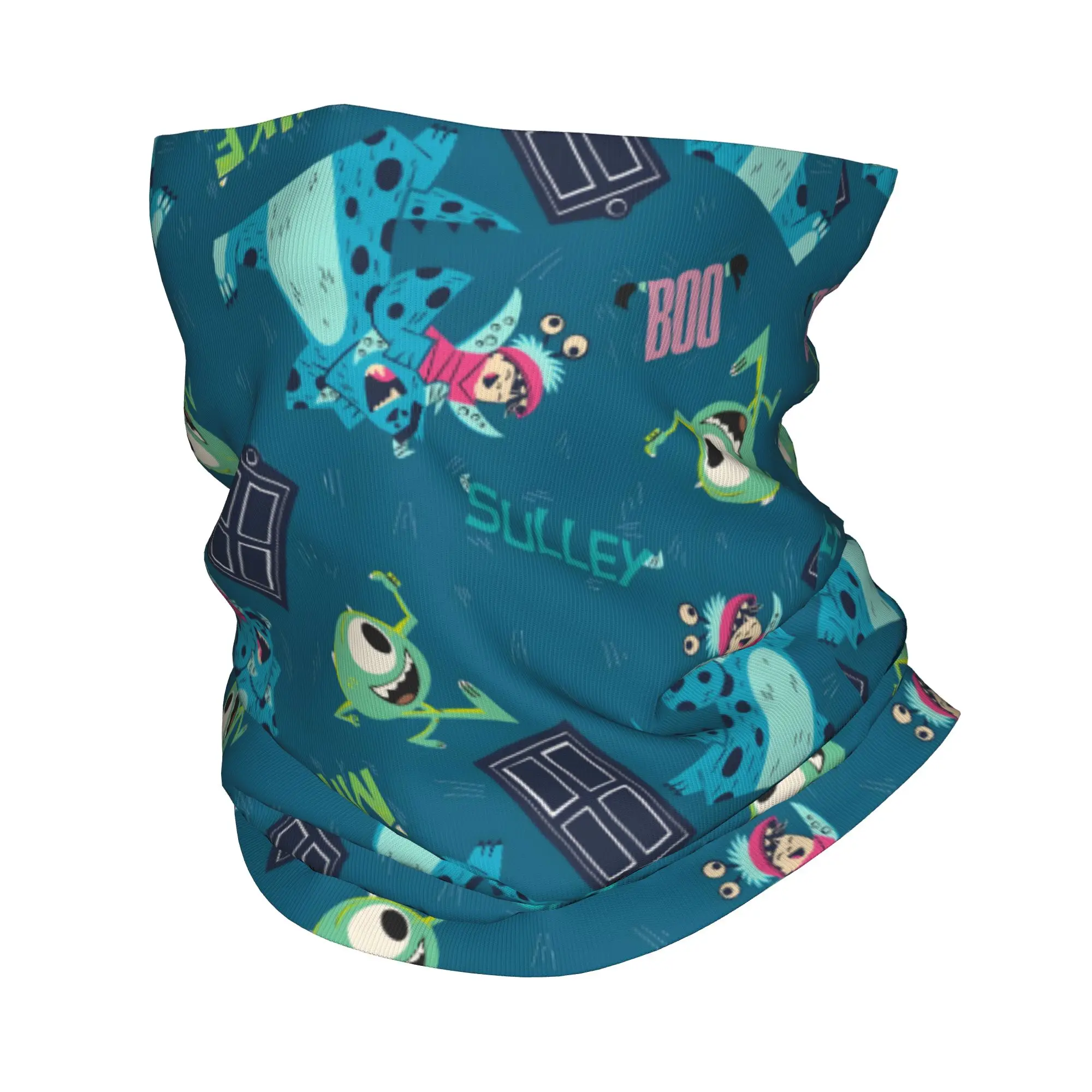 

Custom Cute M-Monsters U-University Winter Headband Neck Warmer Men Women Hiking Cycling Tube Scarf Face Bandana Gaiter
