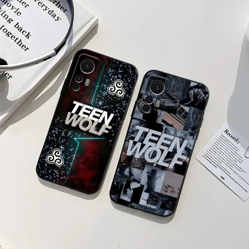 Teen Wolf Phone Case For Xiaomi 11 13 12 10T 9 T Pro Pro Lite Ulltra X MIX4 CIVI Funda Black Coque