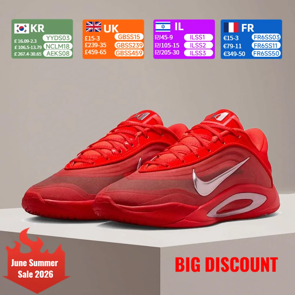 

Nike A'ONE EP Women's Non-Slip, Durable, Comfortable, Cushioned, Stylish, and Versatile Training Basketball Shoes FZ8606-602