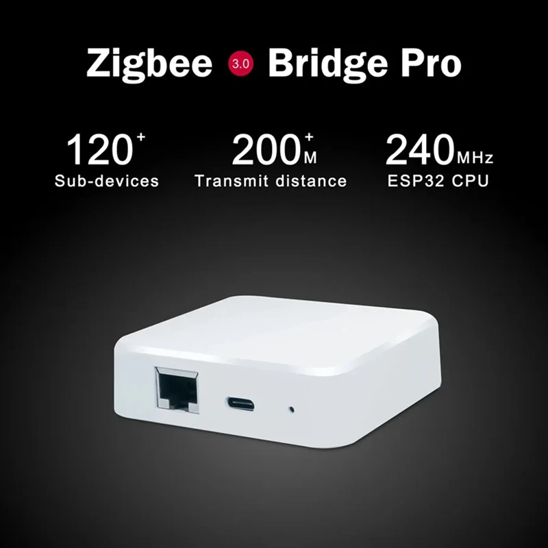 Smart Home Zigbee 3.0 Wired Gateway Hub RJ45 Ethernet Bridge TASMOTA MQTT เฟิร์มแวร์สําหรับ MQTT Home Assistant Zigbee2mqtt