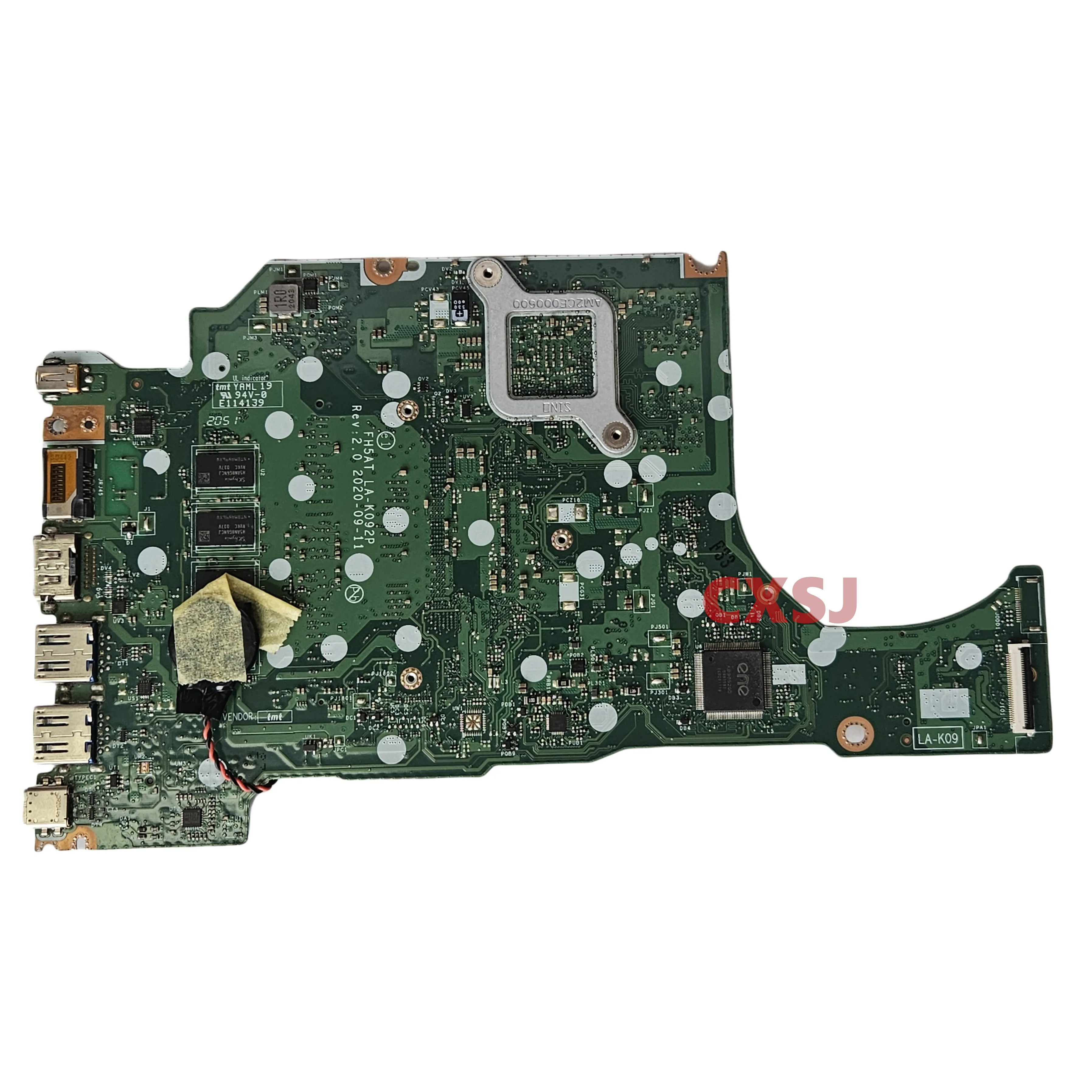 Imagem -02 - Placa-mãe Portátil para Acer Aspire Fh5at La-k092p A51556 A515-56g Nbaap11004 I71165g7 Cpu Mx350 2g Gpu 4gb de Ram