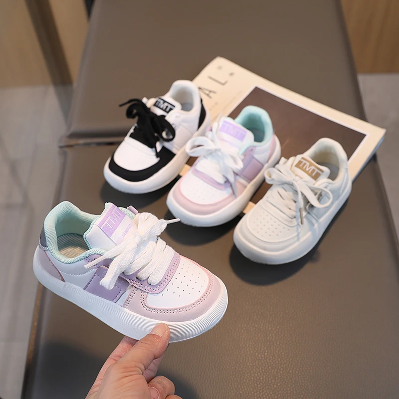 

2025 New Fashion Design Kids Sneakers Autumn Children Fall Shoes Toddler Boys Girls Soft Breathable Casual Sport Shoes