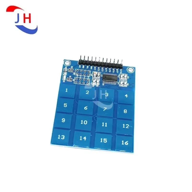 1PCS TTP229 16 Channel Digital Capacitive Switch Touch Sensor Module For Arduino 2.4V-5.5V touch sensor capacitive type