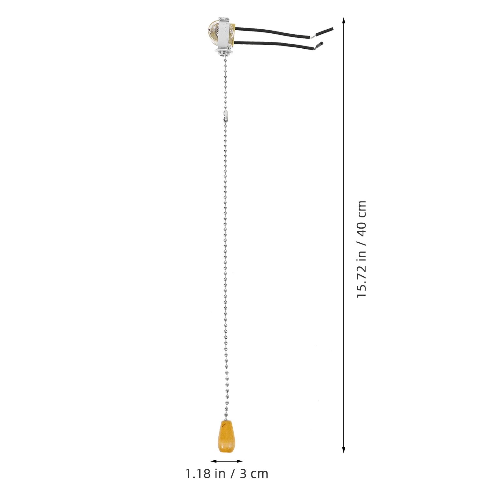 

Chain Light Switch Durable Insulated Lamp Parts Pull Cord Switch For Bathroom Wall Lights Table Lamps Pull Light Fixture