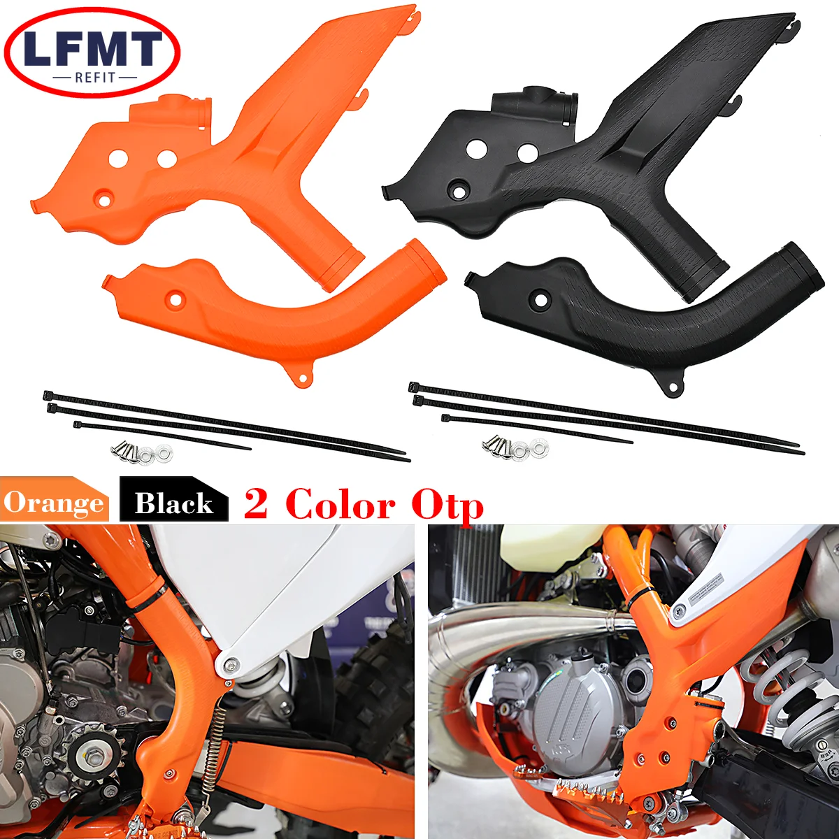 

Motorcycle Frame Protector Guard Cover For KTM SX SX-F XC XC-F EXC EXC-F XC-W XCF-W 125 150 200 250 300 350 400 450 2019-2023