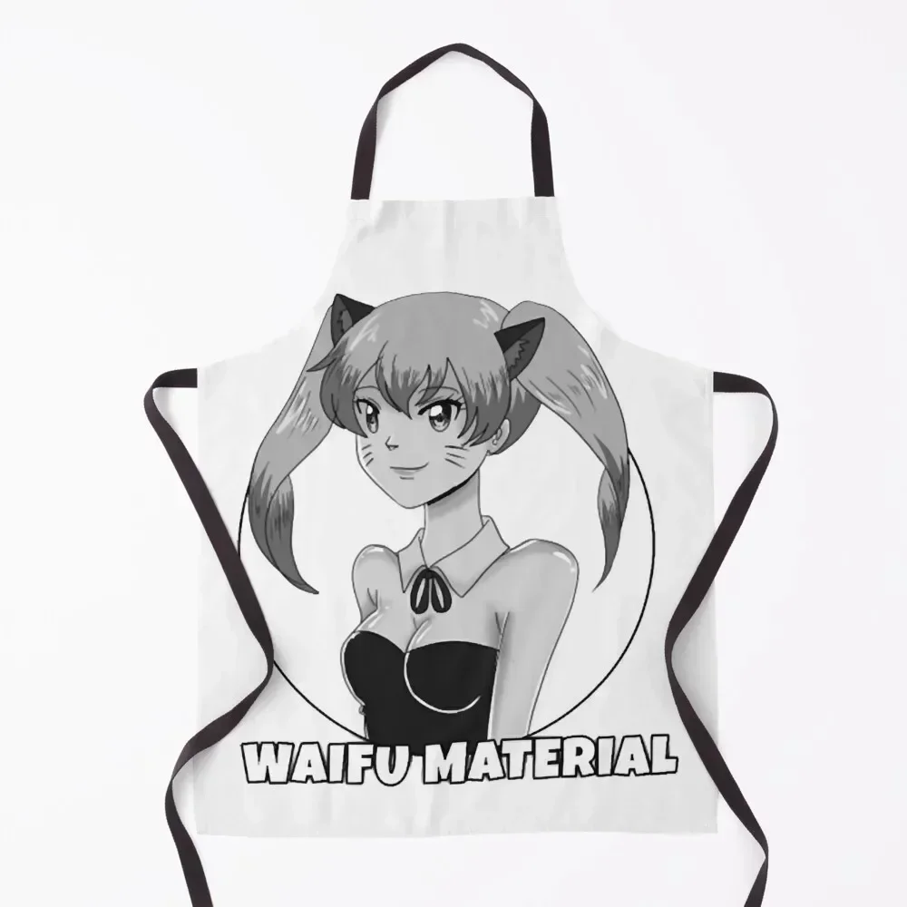 

Ecchi Ech Waifu материал фартук кухонные инструменты аксессуары для женщин женская домашняя одежда кухонные принадлежности идея товары фартук