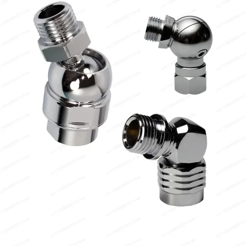 Diving breathing regulator, secondary head, 360-degree rotating universal joint, 90-degree and 110-degree diving tool accessorie