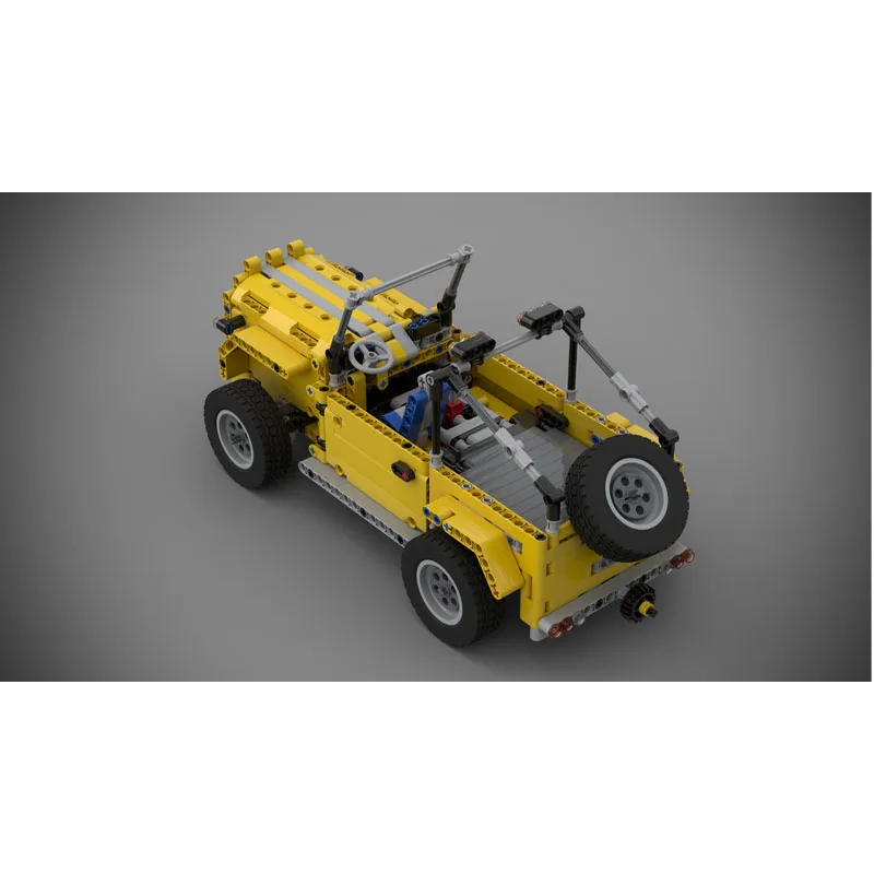 

MOC-106622 Classic New Small Military Truck Building Block Model 772 Parts Creative Boys' Children's Birthday Toy Gift