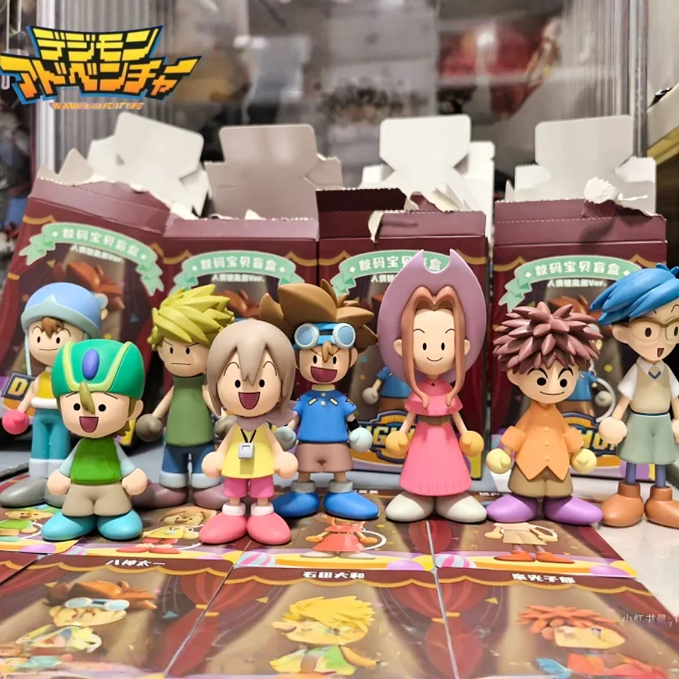 

Digimon Adventure натуральная кукла-брелок Ver слепая коробка Yagami Taichi ISHIDA YAMATO Hikari мультяшный кулон подарочная игрушка