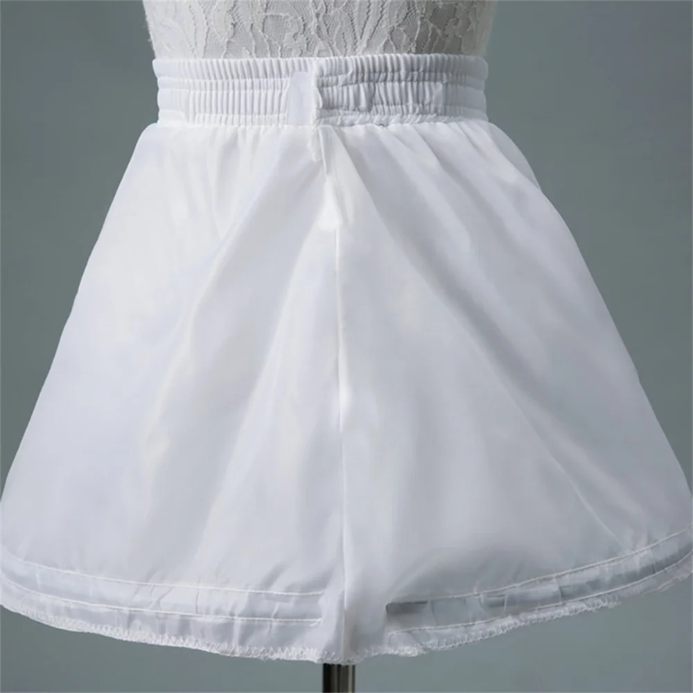 White 3 Hoops Petticoat Crinoline Slip Underskirt For Ball Gown Party Wedding Dress Bridal Prom