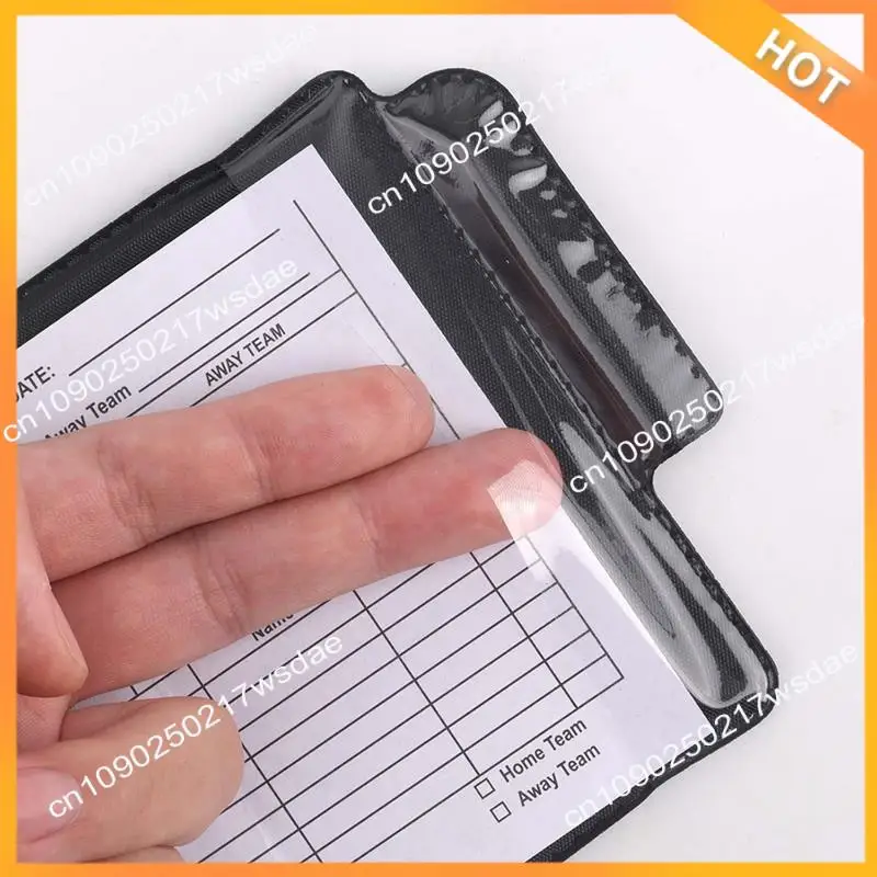 Kit de árbitro de fútbol X08A, kit de árbitro de fútbol de advertencia incluye tarjetas amarillas y rojas, silbato de sonido fuerte y nítido con cordón