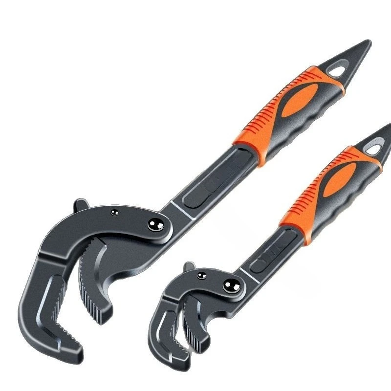 

Live plate German universal multi-functional pipe pliers, live plate hand size opening