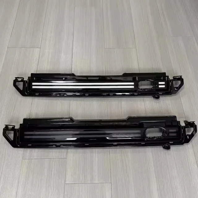 Fashionable Welcome Light Front Bumper Grille Light Bar With LED Light for Defender 90 110 130