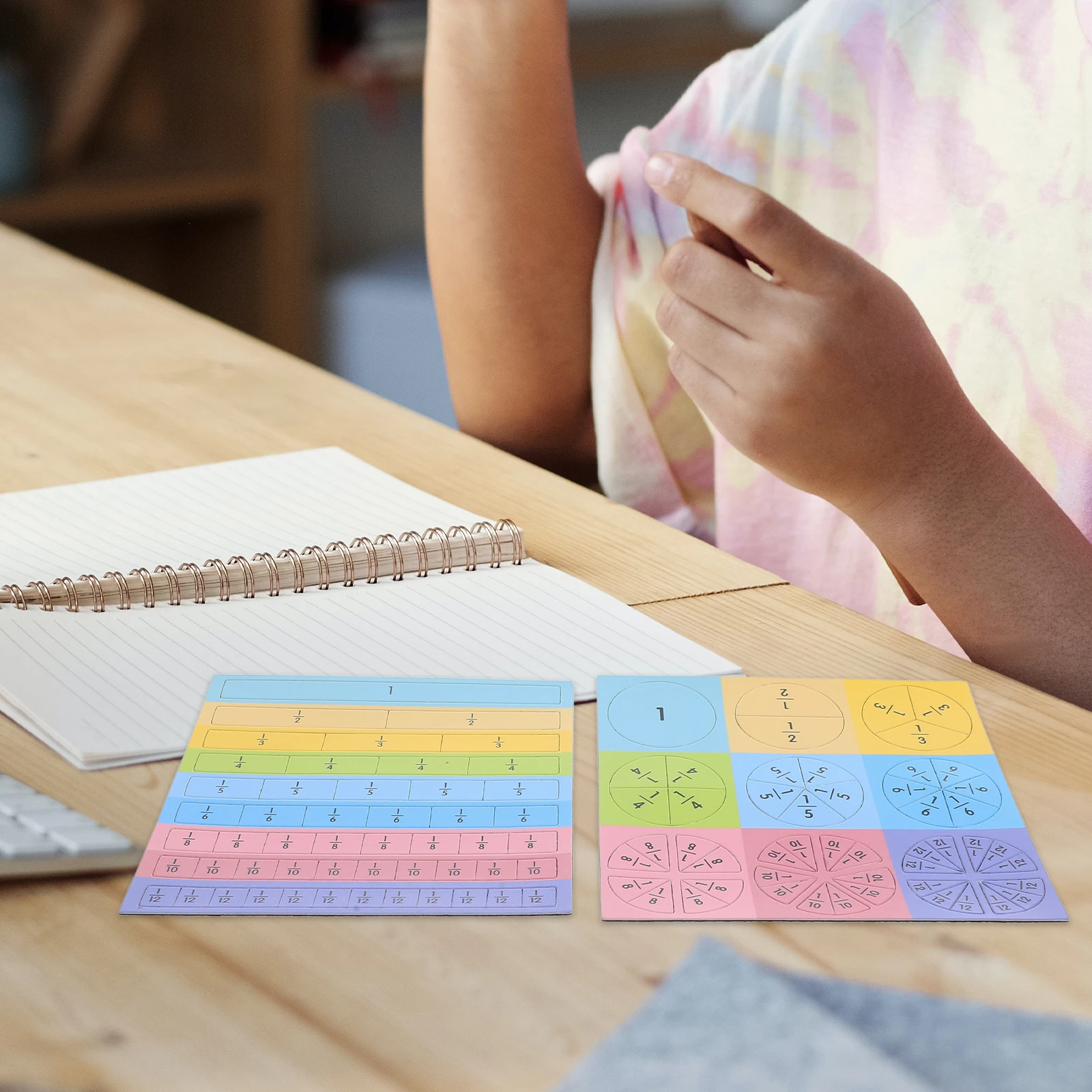 

Magnetic Fraction Tiles Circles Set Math Manipulatives Whiteboard Educational Puzzle Toy Learning Aid Classroom Demonstration