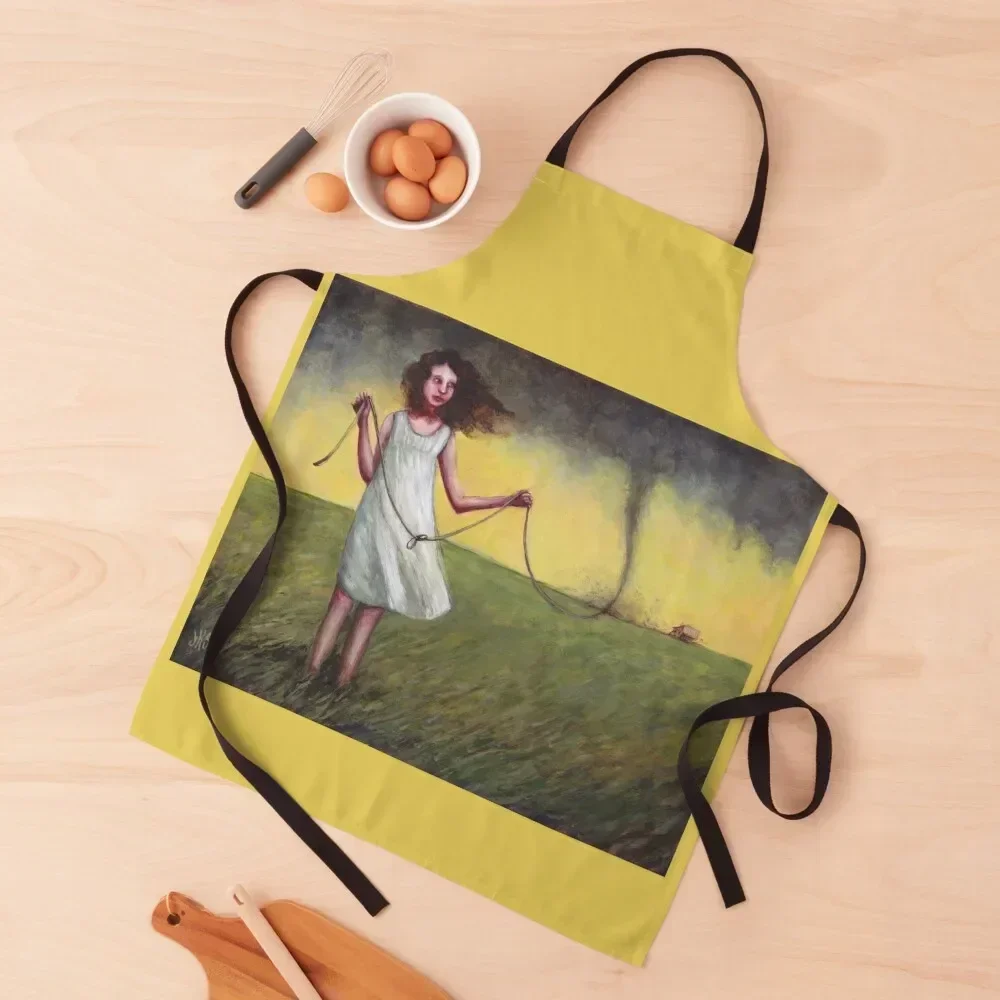 Tie Down the Wind Apron For Nail Stylist with personal logo Household Items Useful Kitchens Men Apron