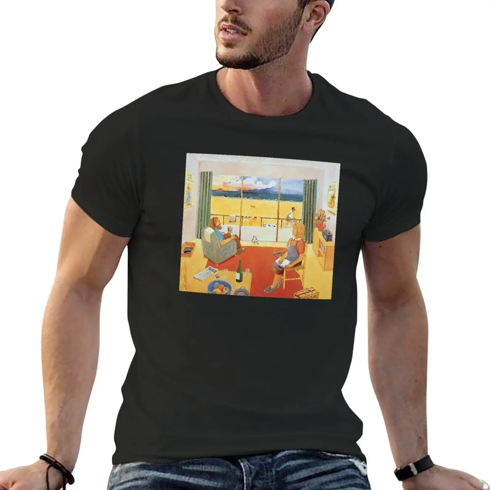 

ROBERT WYATT T-Shirt anime clothes oversized baggy shirts clothing for men