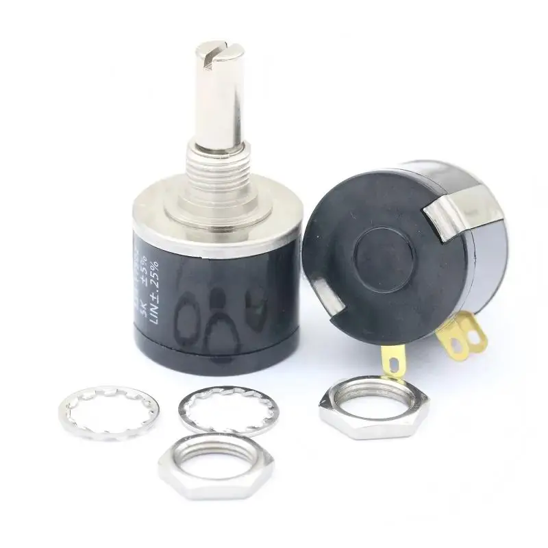 1PCS 534-1-1 Spectorl Precision Coil Wire Wound Potentiometer 534 2w 100R 200R 500R 1K 2K 5K 10K 20K 50K 100k