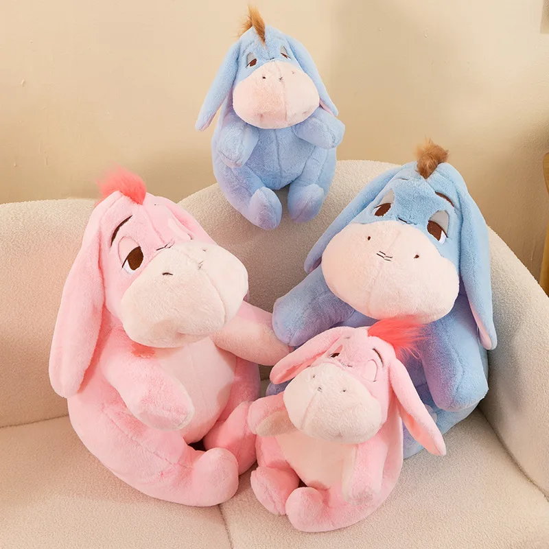 Simpatico peluche Eeyore Bambola di pezza Kawaii Regalo di compleanno per bambini Adorabile asino Peluche Giocattolo popolare per bambini all'ingrosso