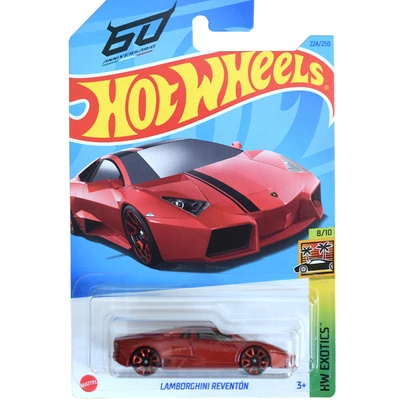 Original Hot Wheels Car 23N Case Boys Toys for Children Diecast 1/64 Coche Bugatti Bdlide Corvette Porsche 935 Lamborghini Gift