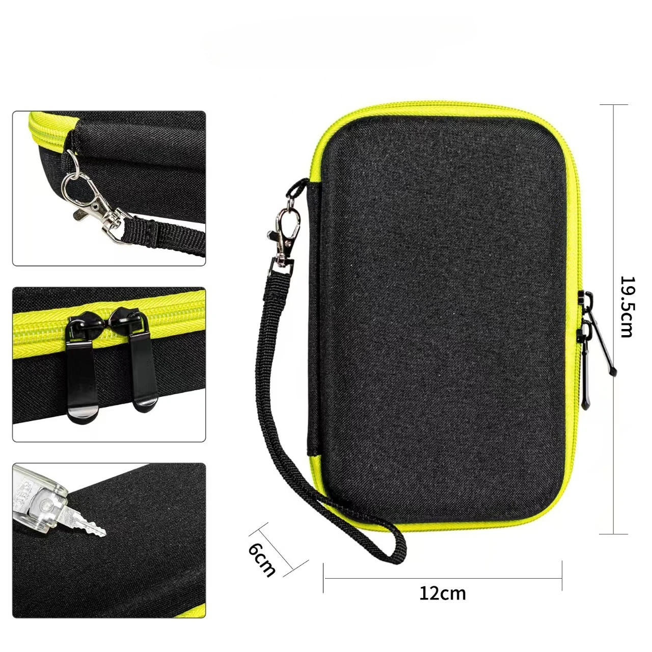 Storage Case for Philips Shaver Electric Trimmer Shaver Travel Case Storage Bag for Philips One Blade QP2530/2520 view 2