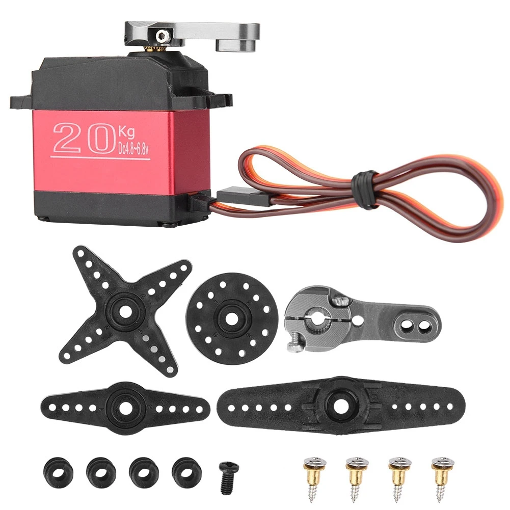 DSSERVO DS3218MG Waterproof Digital Servo Metal Gear 20kg Torque for RC Mechanical Arm