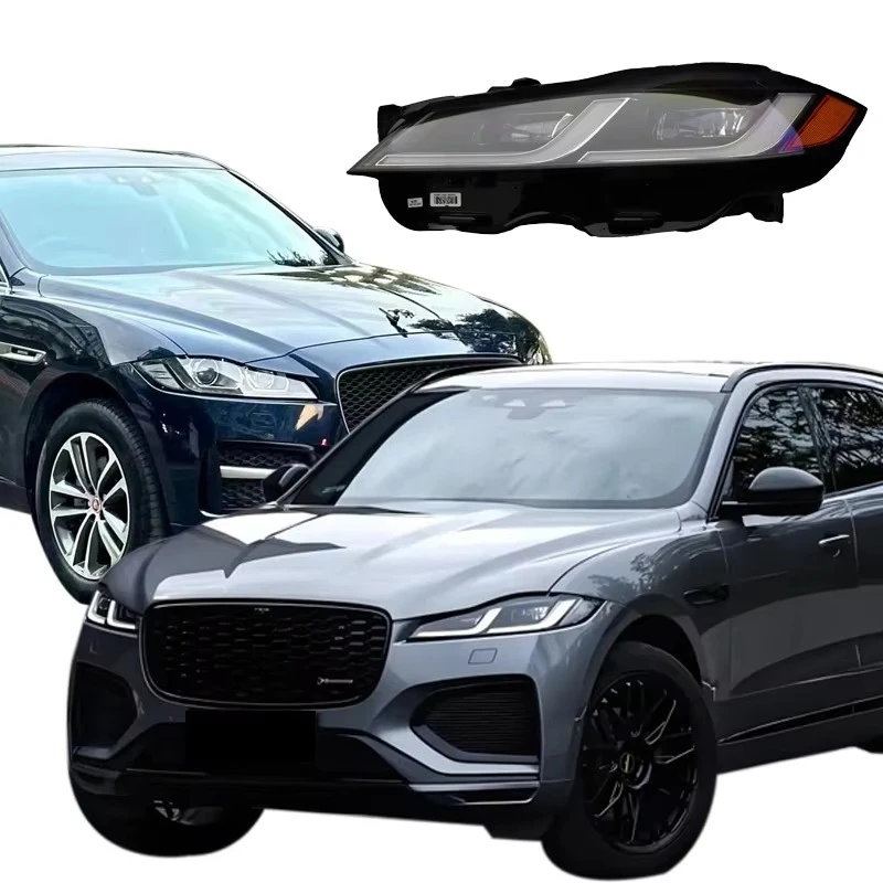 For Upgrade and Replace the 2016-2024 Jaguar XF/F-Pace New Model 6500k Color Temperature Car Headlights
