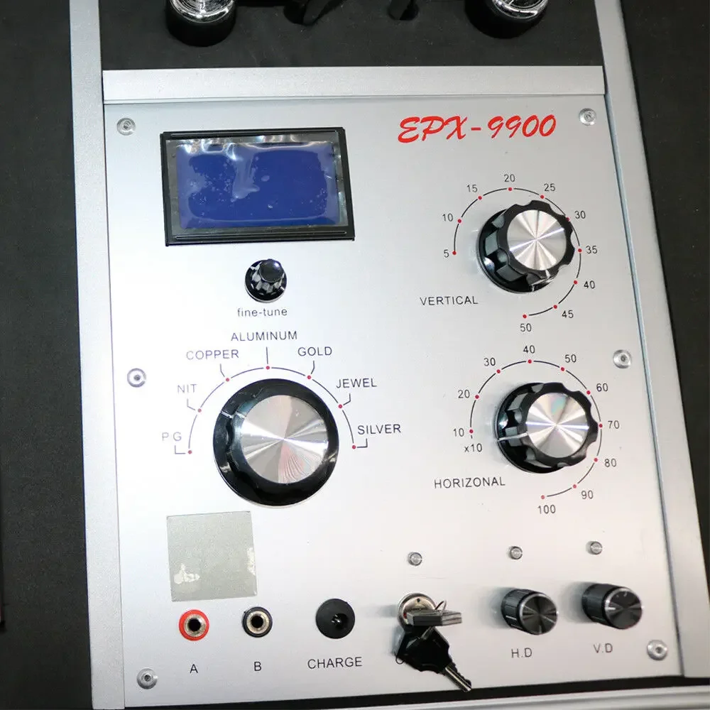 Long-range gold, diamond, siler and copper hunter detector EPX 9900 underground 50 meters gold metal detector EPX-9900