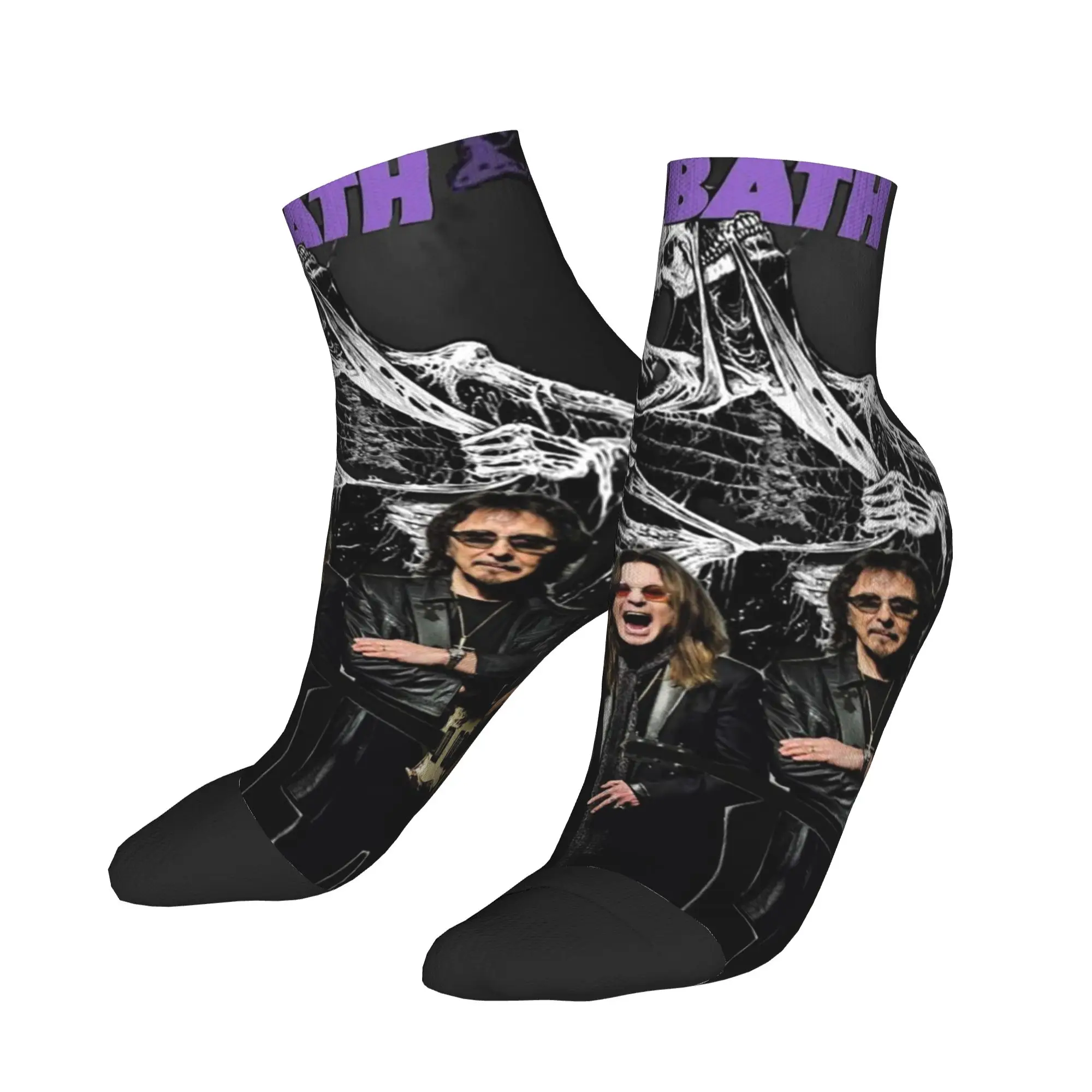 

Носки группы Black Sabbath, супермягкие чулки в стиле Харадзюку, всесезонные носки, аксессуары для подарков унисекс