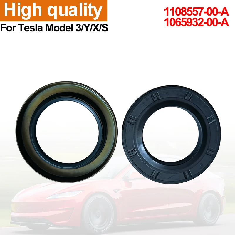 Drive Shaft Oil Seal 1108557-00-A 1065932-00-A For Tesla Model S X 3 Y Front Rear Axle Shaft Seal Original Auto Spare Parts