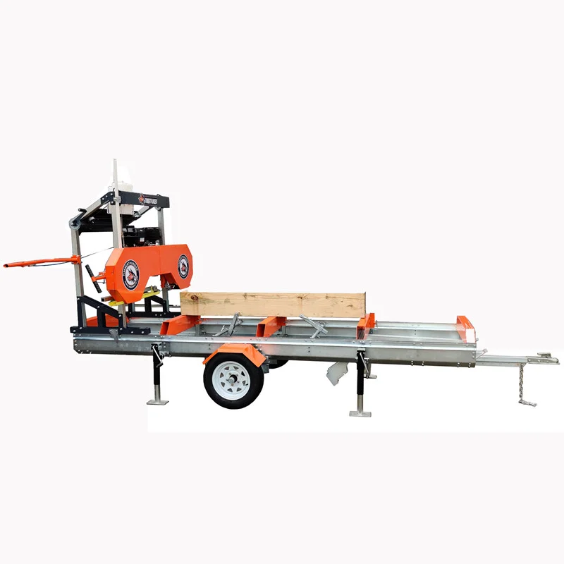 Diesel Electric Automatic Hydraulic Wood Sawmill Industrial Sawing Machines Circular Band Saw Portable Band Sawmill Wood