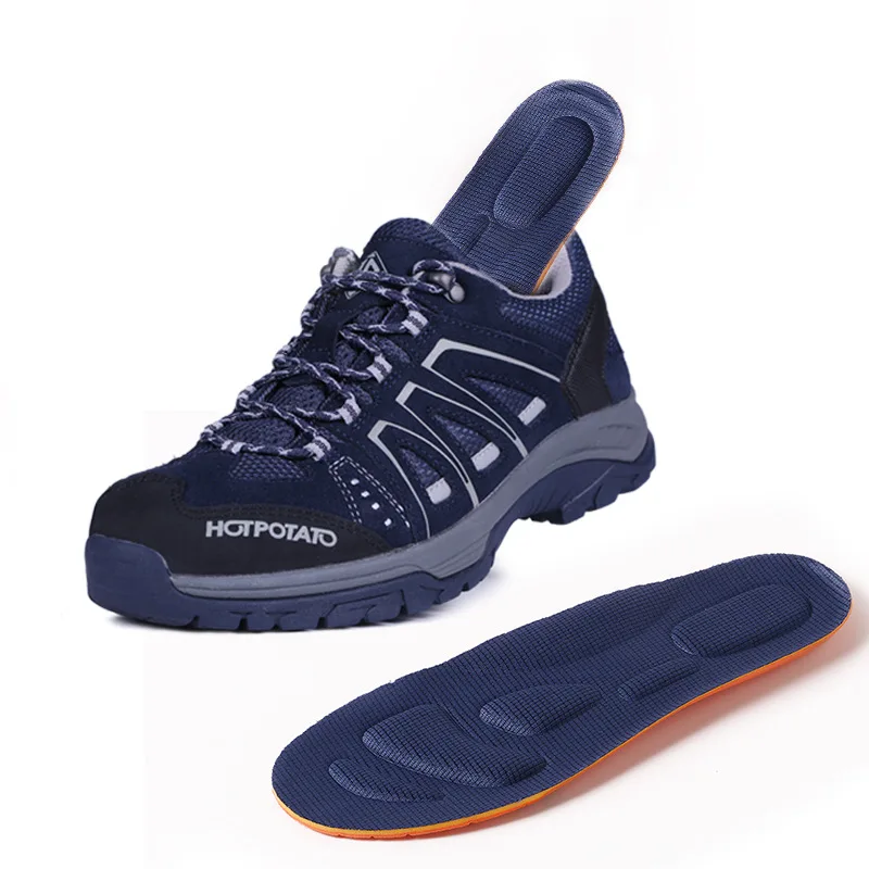 Plantillas deportivas de espuma viscoelástica para hombre y mujer, zapatos ortopédicos transpirables para soporte de arco, pies planos