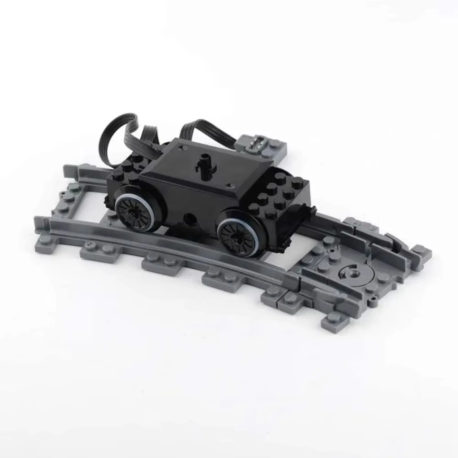 Funciones de potencia MOC 88002 Motor de tren de alta velocidad para legoeds 10254/53401/53400 pistas bloques de construcción coche DIY