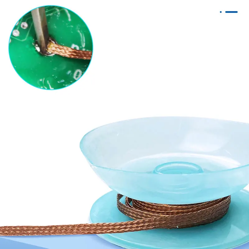 Aixun Desoldering WICK 1.5M ลบ Solder Braid ลวด Sucker อุปกรณ์บัดกรี BGA Absorption Line
