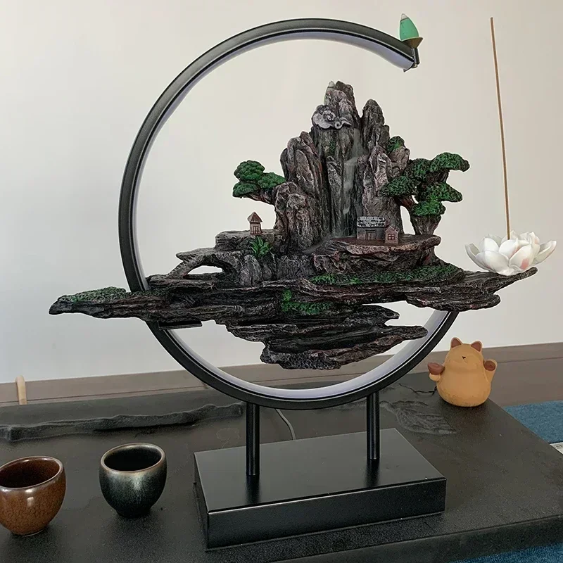 

Decoration Big Incense Burner Holder Ceramic Backflow Incense Burner Fragrance Incensario Home Decor Backflow Incense Fountain