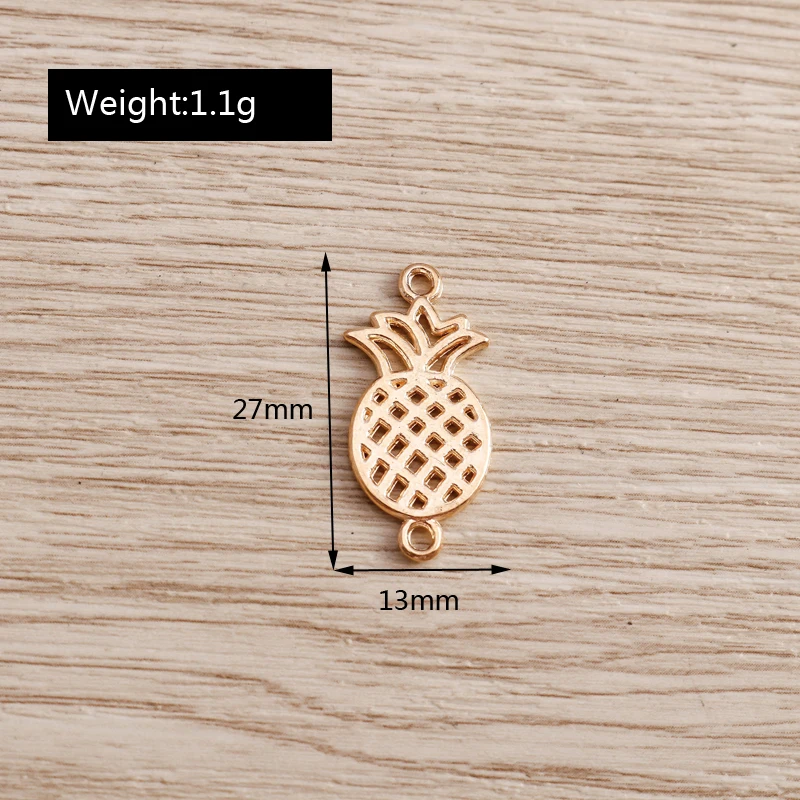 Tusember 20 Stück Legierungs-Pflanzenanhänger, Metall-Blatt-Blumen-Baum-Charms für Schmuckherstellung, Ohrringe, Halsketten, DIY-Armband-Zubehör – Detail 19