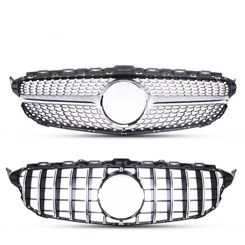 

AMG Style Front Grille for C-Class W204 & W205 Starry Sky GT R Vertical Automotive Grille