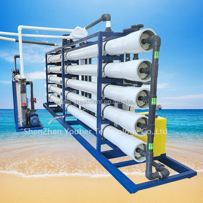 20m3/hour Reverse Osmosis Water Purification System Water Desalination Plant Brackish Salty Water Desalination Machines Factory