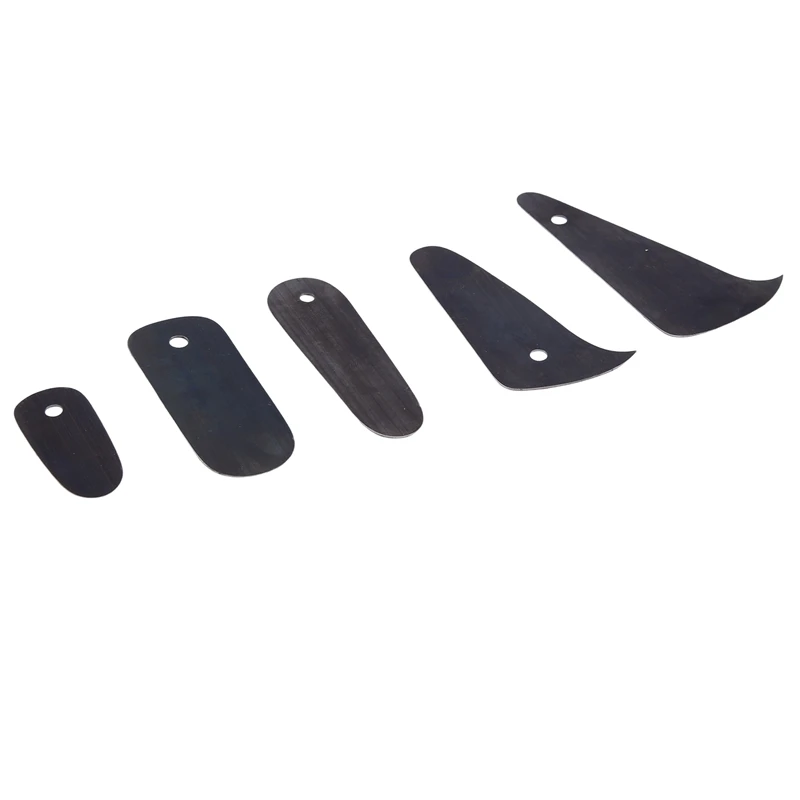 Black Violin Scraper 11Pcs Various Functions Scraper, Board Scraping Cutter Violin Accessories