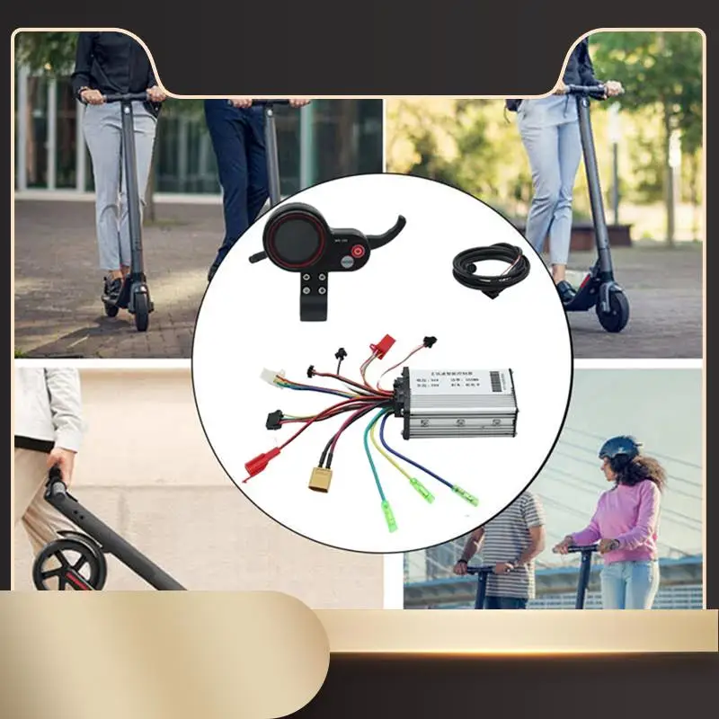 

Контроллер 36 В 500 Вт + MR-100, ЖК-дисплей, приборная панель, измеритель для KUGOO M4, комплект аксессуаров для электрического скутера-N36R