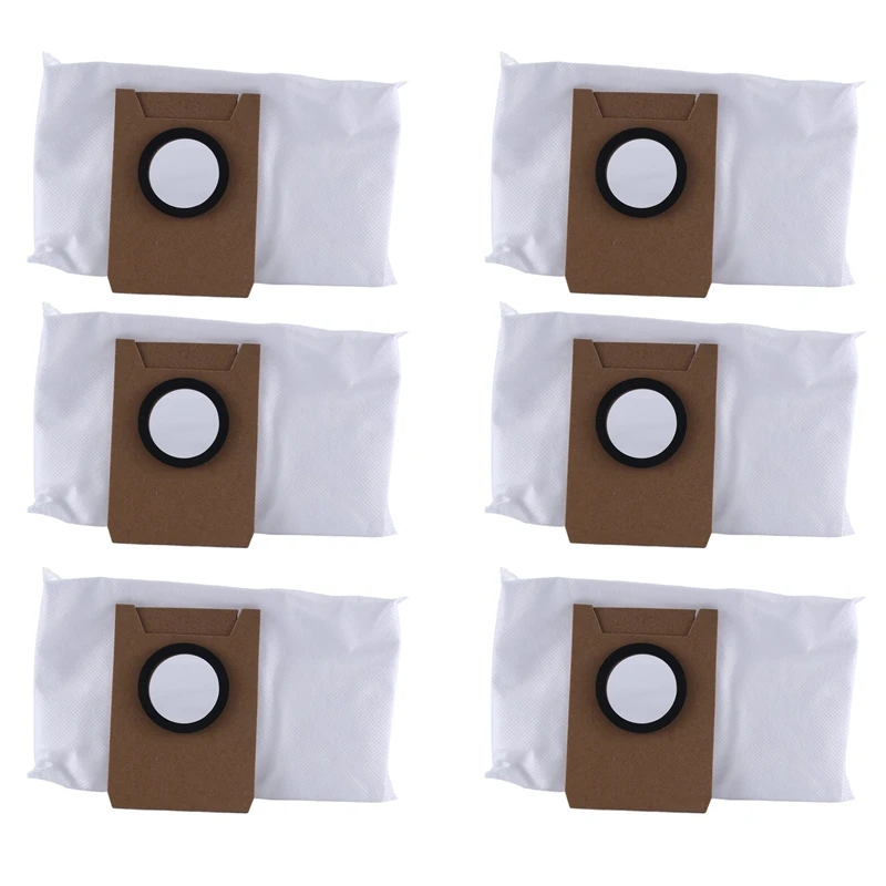 Bolsas de polvo para ECOVACS DEEBOT X1 OMNI Robot aspirador, alta capacidad, a prueba de fugas, bolsa de polvo, piezas de repuesto, accesorios
