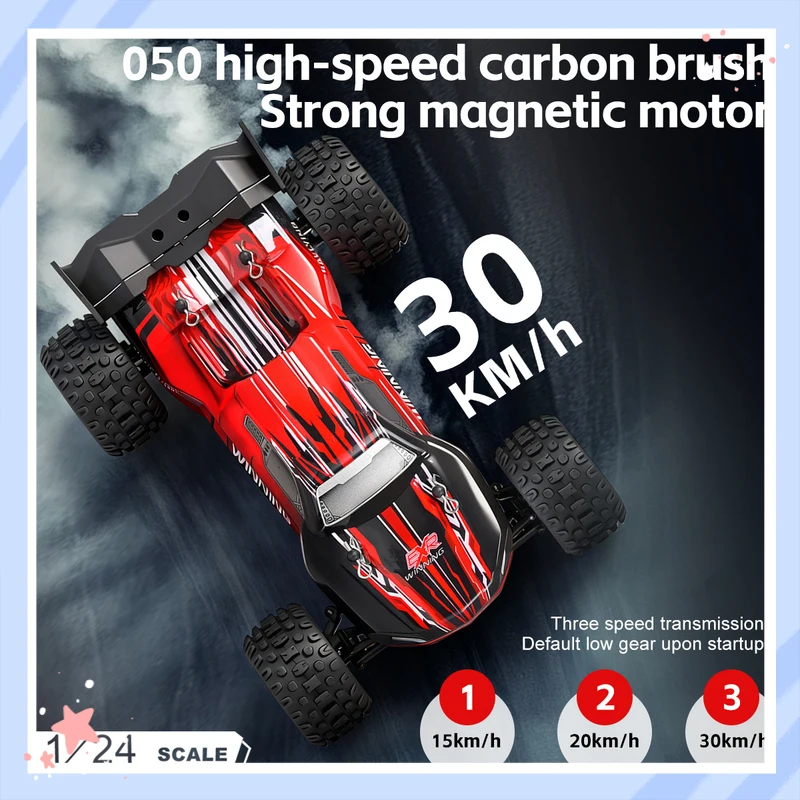 

Wltoys 244018 Rc Remote Control Car 1 24 Scale Electric 2Wd High Speed Off Road Climbing Alloy Racing Truck